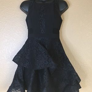Black cocktail dress